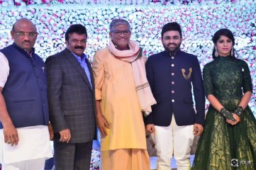 Celebs at Talasani Srinivas Yadav Daughter Wedding Reception